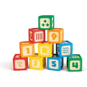 Hape Abc Blocks Construction Game Veelkleurig Kinderen