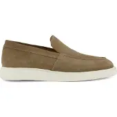 Melik Beige effen loafers leer suede