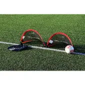 Precision Set Pop-up Goals Groen 80 x 45 cm