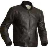 Halvarssons Torsby motorjas, leren, bruin, maat 50
