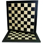 HOT Games Schaakbord Zwart/Ahorn Ingel. V.40 mm.38 cm..