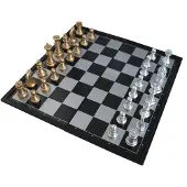 HOT Games Schaak Cassette Magnetisch Zwart (24x12x4cm)