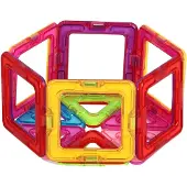 SCIENCE Magnetische tegels diverse vormen 20 delig 6,5 Cm