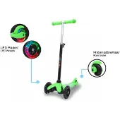Jamara KickLight Scooter groen |