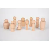 TickiT Wooden Community Figures