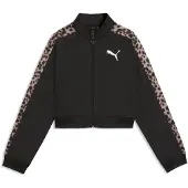 Puma Sportjas 'T7 Animal' zwart / wit