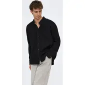 Only & Sons Overhemd 'ONSORSON' black denim