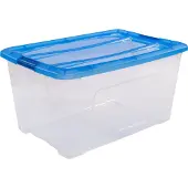 Iris - Topbox - 45 liter - 57,5 x 39 x 30 cm - blauw