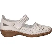 Rieker 41399 Bandschoenen | Maat 38 Dames Beige