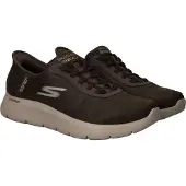 SKECHERS Go Walk Flex - Smooth Motion Heren Instappers - Bruin