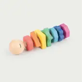 TickiT Regenboog houten vorm Twister