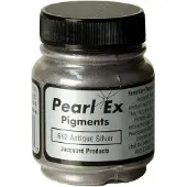 Jacquard pigment speelgoed Pearl Ex 21 gr Antiek Zilver creatief.