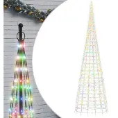 vidaXL LED-kerstboom 3000 LEDs kleurrijk 800 cm