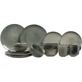 Salt & pepper Servies Meridian Groen (16-delig)