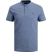 Jack & Jones Shirt 'JJEPaulos' nachtblauw / blauw gemêleerd
