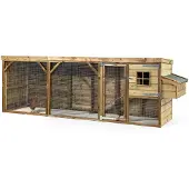 FATMOOSE Toby - Kippenhok - 393x95x124 cm