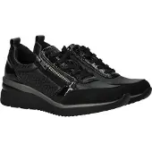 Remonte Veterschoen 'Sneakers Laag' zwart