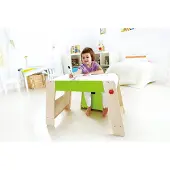 Hape houten opbergkruk 63 x 23 x 51,5 cm groen
