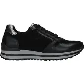 Gabor Sneakers laag zwart / zilver