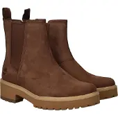 Timberland Carnaby Cool Mid Chelsea Boot Medium Brown Nubuck Maat: 37 | Laarzen Outlet | Dames | Bruin