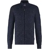 State of Art vest Regular Fit donkerblauw gemeleerd