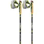 LEKI Nordic Walking stok Smart Pacemaker Lite Anthracite Black White Lime Green (100 cm)