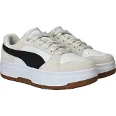 Puma Sneakers laag 'Rebound' zwart / wit / wolwit