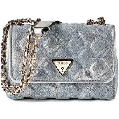 GUESS Schoudertas 'Giully' lichtbeige / saffier
