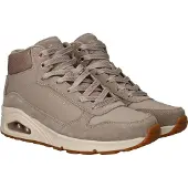 SKECHERS Sneakers hoog 'UNO' nude / taupe