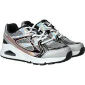 SKECHERS Uno Gen1 Platinum Flash Sneakers Zilver | Maat: 38