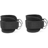 INF Enkelbanden voor kabelmachines, 2-pack Black