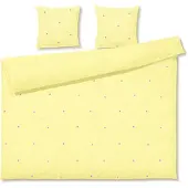 Juna - Daisy Bed linen - Yellow - 200x220 cm