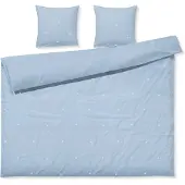 Juna Dekbedset 200x220 Cm + 60x63 Lichtblauw - Dekbedden Biologisch Katoen Light blue - 637177