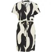 Vila Blousejurk 'VIIda Paya' zwart / wit