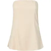 Pieces Top 'PCMajse' beige