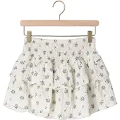 Retour Jeans gebloemde skort wit Rok Meisjes Polyester Bloemen - maat 122/128