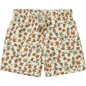 Salted Stories Jongens Zwemkleding Pommegranate Swim Shorts - Ecru - Maat 74/80