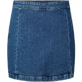 Pieces Rok 'PCSilke' blauw