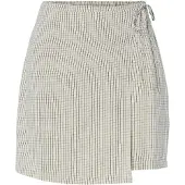 Pieces Rok 'PCPia' ecru / zwart