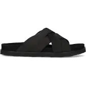 Stefano lauran Heren Slippers 26003 - Zwart - Maat 42
