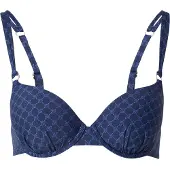 JOOP! Bikinitop opaal / donkerblauw