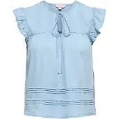 ONLY Blouse 'ONLCHARIS' blauw denim