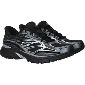 SKECHERS Sneakers laag 'STAMINA' zwart / zilver