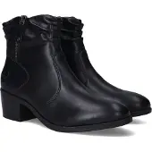 Rieker Boots 'Stiefelette Damen 73981-00 Kunststoff (Synthetik) in schwarz' zwart
