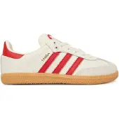 Adidas Sneakers 'Samba' goud / knalrood / wit