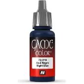 Vallejo Hobbyverf Acrylverf - 72019 Game Color - Night Blue - Acryl - Verf flesje - 18 ml