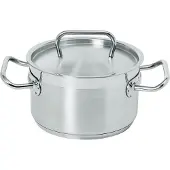 Hendi Kookpan RVS Ø20cm 3,5L Inductie Zilver zilver RVS Pan