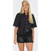 ONLY Blouse 'Camicia' zwart