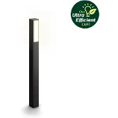 Philips MyGarden sokkellamp 77 cm | Stratosphere | 2700K | Ultra Efficient | IP44 | 3.8W | Antraciet