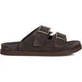 Stefano lauran Heren Slippers 26005 - Bruin - Maat 43